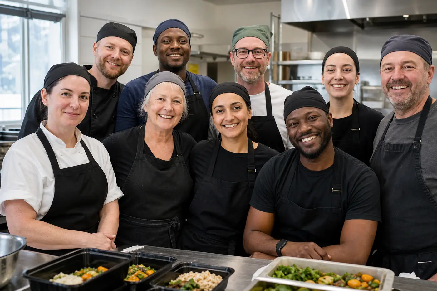 VitalFuel Meals kitchen and nutrition team